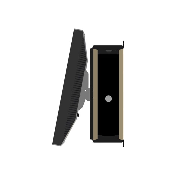 Racksolutions Wall Mount For Lcd Display Cpu Black Screen Size 19 For Dell Optiplex 755 Usff Walmart Com Walmart Com