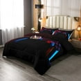 thumbnail image 4 of 3-Pieces Black Gamepad Comforter Bedding Sets, Queen, 4 of 6