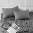 thumbnail image 3 of RUIKASI Soft Grey Microfiber Pillowcases, Standard 20 X 26 inches (2 Count), 3 of 6