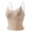 Beige, variant on ZNQHFRE Women's Lace Camisole Tank Top With Built-In Bra Pads, Adjustable Spaghetti Strap, Sleeveless Layering Cami Top L