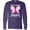 Purple, variant on Inktastic Breast Cancer Awareness Hope Support and Love Long Sleeve T-Shirt