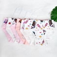 thumbnail image 4 of FamilyBlisst Little Girls 12-Pack 100% Cotton Underwear - Cute Print Panties, Size 8, 4 of 9