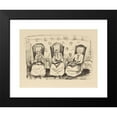 thumbnail image 2 of Edvard Munch 14x11 Black Modern Framed Museum Art Print Titled - Three Old Women (1922), 2 of 5