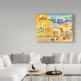 thumbnail image 3 of Trademark Fine Art 'Welcome To Corgi Dog Beach' Canvas Art by Cheryl Bartley, 3 of 3