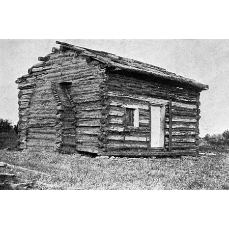 Lincolns Birthplace Nthe Log Cabin Birthplace Of Abraham Lincoln