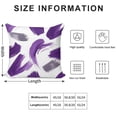 thumbnail image 2 of Purple And Grey Abstract Art Artwork Pillow Covers,Purple And Grey Abstract Art Artwork Throw Pillow Covers 20"×20" ,Living Room Sofa Couch Pillow Covers,Decorative Pillow Covers, 2 of 7
