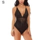 thumbnail image 1 of Mono sexy Mono de cosplay suave Mono de tela con pantalla de encaje para mujeres adultas, Negro, S Yuarrent XX000036-02, 1 of 7