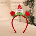 thumbnail image 2 of Fgnfyis Christmas Reindeer Ear Headband Festive Hair Accessory for Kids Holiday Dress Up Props Light Pink One Size, 2 of 3