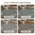 thumbnail image 7 of ODIKA 8'x10' Washable Area Rug Durable, Non-Slip Large Bound Inspired Ornate Centerpiece Subtle Decorative for Living Room, Under Sectional, Family, 7 of 7