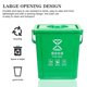 thumbnail image 3 of Cesto de basura Cubo de basura de alimentos Cubo de compost portátil Cubo de compost de cocina con tapa 10L, 3 of 5