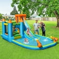 thumbnail image 3 of Costway Bountech Inflatable Water Slide Kids Bounce House Splash Water Pool w/ Blower, 3 of 12
