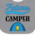 thumbnail image 4 of Inktastic Camping Future Camper Boys or Girls Baby Bib, 4 of 4