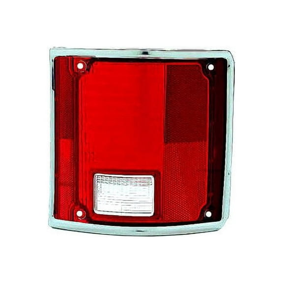 Left Driver Side Tail Light Assembly - Compatible with 1975 - 1986 Chevy C30 1976 1977 1978 1979 1980 1981 1982 1983 1984 1985