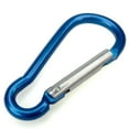 thumbnail image 3 of Paracord Planet Spring Opening Carabiners – Aluminum EDC Accessory Clips – 6 Vibrant Colors – Blue, 25 Pack, 3 of 4