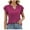 Purple-09, variant on Mittory Womens Summer Tops Ruffle Short Sleeve V Neck T-Shirts Casual Loose Fit