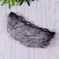 thumbnail image 2 of 100pcs Hair Nets Invisible Elastic Mesh for Wig and Hair Fixing (Rough Black 30), 2 of 8
