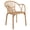 Light Beige, variant on Avaloomia Home Outdoor Dining Chairs Set of 4, All Weather Stackable Plastic Patio Chairs with Armrest & Anti-Slip for Garden Porch Deck Kitchen No Assembly, Black