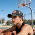 thumbnail image 4 of Trgacdwlo 250 Years Anniversary USA Hat Embroidered Adjustable 4th of July 1776-2026 Retro Baseball Cap Black, 4 of 5