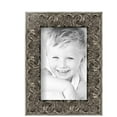 thumbnail image 2 of ArtToFrames 4" x 6" Silver Picture Frame, 4x6 inch Silver Wood Poster Frame (WOM-4993),  Pack, 2 of 7