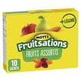 thumbnail image 2 of Mott's Fruitsations Fruit Flavoured Snacks, Assorted Fruit, Gluten Free, Kids Snacks Box of 10 Pouches, 2 of 10