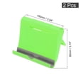thumbnail image 2 of Uxcell Cell Phone Stand, Multi Angle Tablet Stand, Universal Phone Stand, Green 2 Pack, 2 of 6
