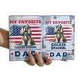 thumbnail image 3 of My Favorite Cocker Spaniel Calls Me Dad. Happy Father's Day Travel Passport Wallet Cockers Dog Lover Gifts PU Leather Passport Holder Cover - 00005, 3 of 5