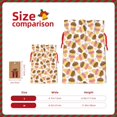thumbnail image 3 of Fuzoiu Cute Ice Cream Print Christmas Gift Bag,Burlap Gift Bag with Drawstring Closure & Hang Tag,Perfect for Holidays, Birthdays, and Special Occasions-Small, 3 of 7