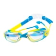 thumbnail image 1 of Gafas de natación para niños Gafas para niños Profesionales a prueba de fugas Impermeables con Amarillo Azul, 1 of 8