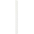 thumbnail image 3 of Ekena Millwork 94"H x 3/4"T Pandora PVC Adjustable Decorative Slat Wall Panel Kit, Unfinished (contains 16 Slats + 1 Straight Edge Starter Slat), 3 of 15