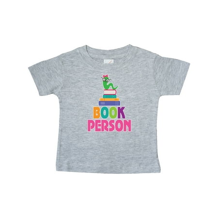 

Inktastic Cute Bookworm Book Person Gift Baby Girl T-Shirt