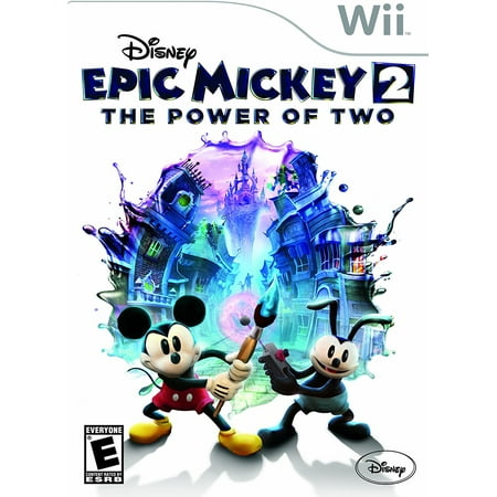 Disney Epic Mickey 2: The Power of Two (Nintendo Wii) (Adventure Game)