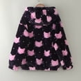 thumbnail image 2 of Gibobby Chamarra niñoNiñas Niños Manga Larga Invierno Caliente Outwear Chaqueta Abrigo Con Capucha Animados Rosa Impresiones(Rosa, 3-5 Años), 2 of 5