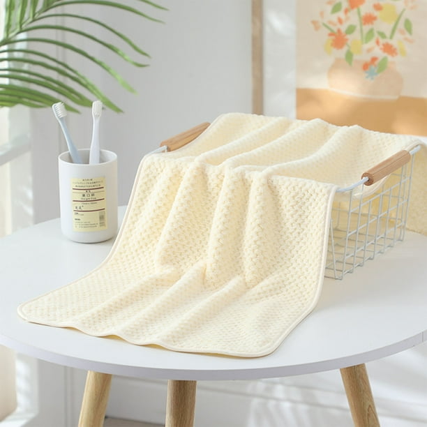 Decoración del hogar, Toallitas, Toallas, Toallas de baño, Toalla de terciopelo, suave, absorbente, lisa, con estampado de piña, toalla de cara, toalla de mano gruesa, toalla de baño, toallas