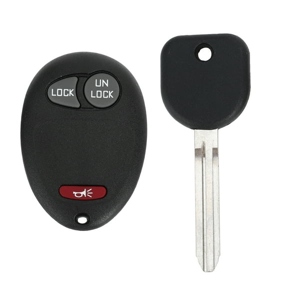Unique Bargains 315MHz Keyless Entry Remote Ignition Transponder Key Fob Set 3 Buttons for Chevrolet Colorado LS LT,Black