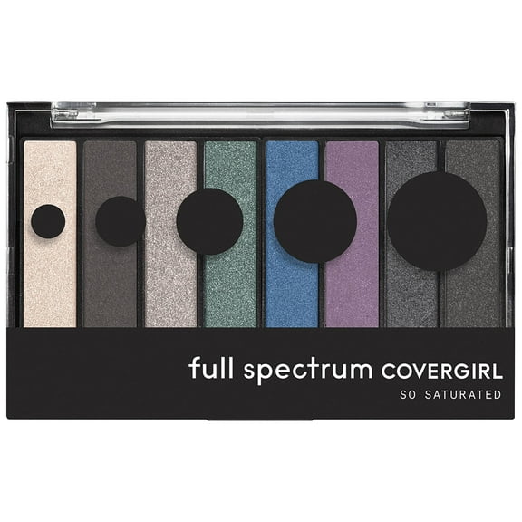 COVERGIRL Full Spectrum So Saturated Quad Eyeshadow Palette, Gravity