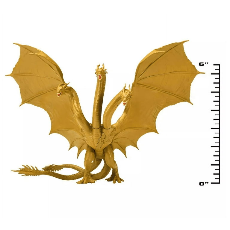 Monsterverse King Ghidorah 6 Inch Action Figure with Battle Damage