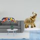 thumbnail image 2 of esculturas,estatua de figura decorativa andante,Escultura animal artesanal regalo arte moderno fiesta en casa,Figura de escritorio,Estatua de elefante,estante,escritorio,oficina,decoración del, 2 of 8