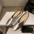 thumbnail image 4 of AUDeals Women's Dress Shoes, Faux Leather Loafers with Pointed Toe and Low Wedge Comfort for Work and Formal Wear, 4 of 8