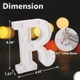 thumbnail image 2 of Asisol LED Marquee Sign Light Up Letters, 26 Alphabet Light Up Letters Sign, Battery Powered LED Letter Lights for Wedding Birthday Party Valentine's Day Christmas Home Decor, 2 of 7