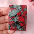 thumbnail image 1 of Jewelry and Jadeite Xiuyan Peach Blossom Stone Square "No Worries" Pendant, Plum Blossom Jade Square Pendant, Sales Event Ornament, 1 of 3