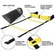 thumbnail image 3 of Athletic Works Agility Ladder, Footwork Speed Training, 12 Rungs, Yellow Black, 1 lb, New, 3 of 7