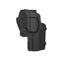 thumbnail image 2 of Beretta 92 Belt Clip Holster, OWB Holster For Beretta 92  Beretta 92fs, Level 2 Retention Index Finger Released Right Handed Polymer Holster, 2 of 5