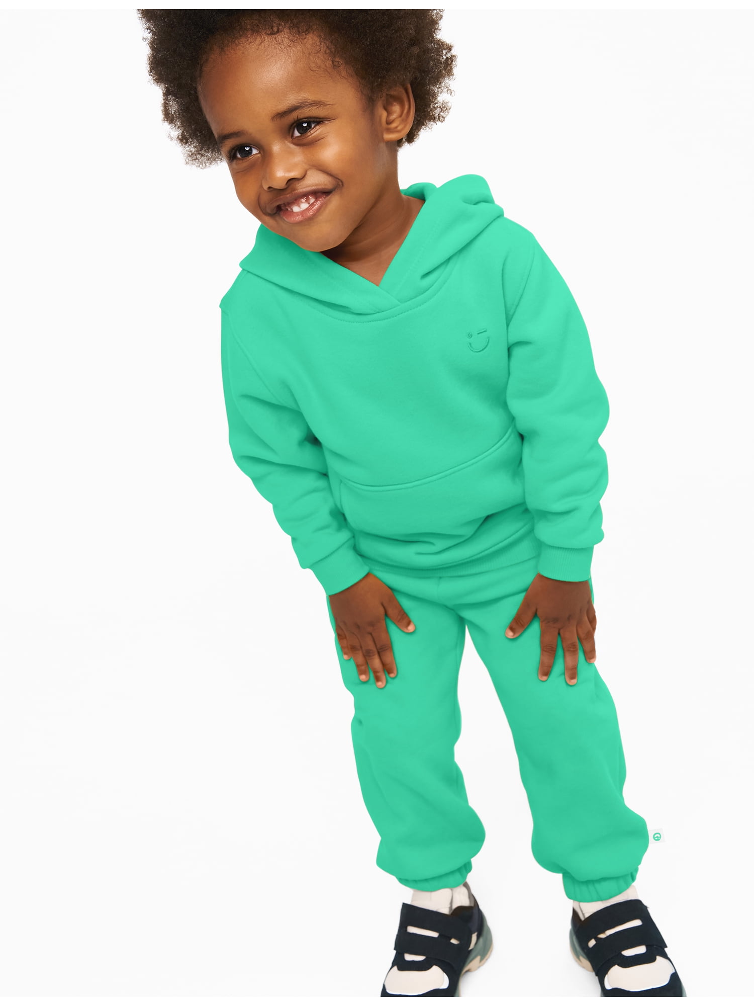 Color Mix by Garanimals Baby & Toddler Fleece Sweatpants, Sizes 0–6T