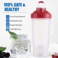 thumbnail image 4 of Plastic Protein Shake Bottle For Meal Replacement Shakes & Smoothies, Beverages, Mixing Salad Dressing, 4 of 5