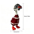 thumbnail image 3 of Mini Porch Geese Clothing And Football Cap Set Decorative Geese Football Clothing 7-inch Desk Geese Outfits, 3 of 6