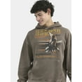 thumbnail image 4 of No Boundaries All Gender Oversized Graphic Hoodie with Long Sleeves, Men's and Big Men’s, 4 of 5