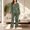 Army Green, variant on Vetsdori Womens Plus Size Pajamas Sets Long Sleeve Lightweight Nightwear 2 Pieces Casual,Soft Trendy Pajamas for Women Homewear