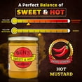 thumbnail image 2 of Ben's Sweet & Hot Mustard Condiment Dip All-Natural USA Made 16 Oz Jar, 2 of 5