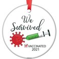 thumbnail image 1 of 2021 Christmas Ornaments, Christmas Ornaments Quarantine Gifts 2021 Christmas Ornaments Clearance Fun Home Decor Christmas Tree Decorations - Gifts for Christmas 2.8", 1 of 6