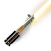 ZiaSabers ASW Graflex Neopixel Lightsaber with Xenopixel 2.0 Soundboard - Realistic Silver Aluminum Hilt Star Wars Anakin Skywalker Lightsaber - Strip LED with 12 Preset Colors and Smooth Swing Sounds